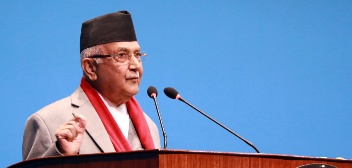 विश्वासको मतका लागि ओलीले दिए कांग्रेसलाई धन्यवाद
